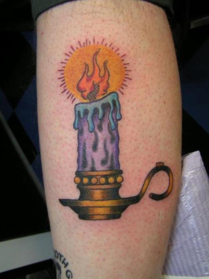 Skull Candle Tattoo - Best Tattoo Ideas Gallery